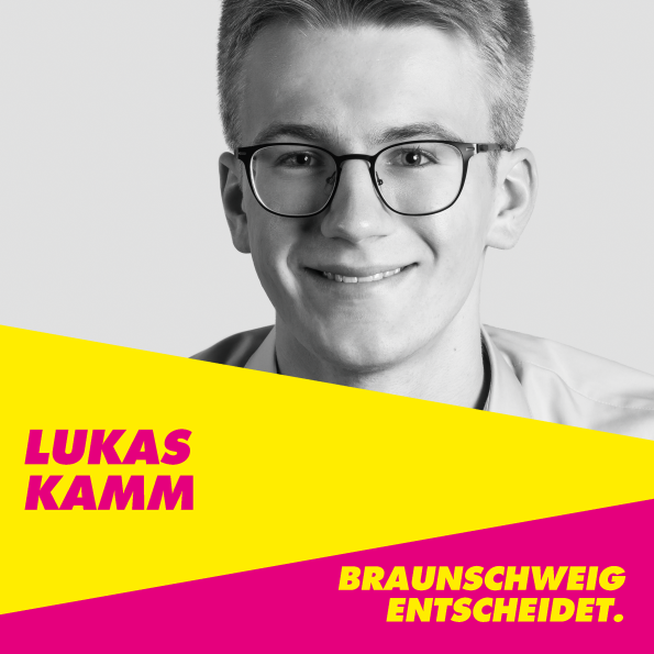 Kandidat zur kommunalwahl: Lukas Kamm