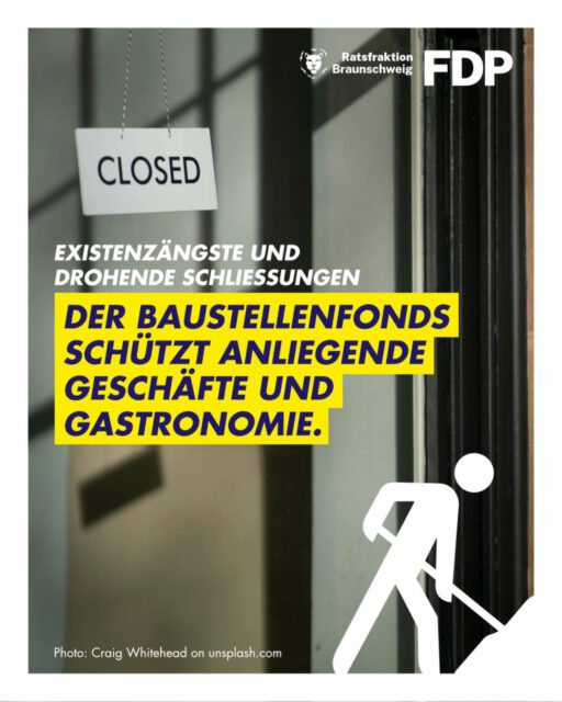 In der nächsten Ratssitzung wird es unter anderem um einen Antrag der Gruppe BIBS/Robert Glogowski gehen, der uns in vielen Punkten aus der Seele spricht. 

Seit mehreren Jahren erinnern wir daran, dass der Baustellenfonds den Betroffenen von Baustellen in unserer Stadt bei finanziellen Sorgen eine große Hilfe wäre.
Zu Beginn des Jahres 2022 hatten wir dazu eine Anfrage gestellt.

Jetzt stellt @bibs_buergerinitiativen einen Antrag dazu.
Wir freuen uns über die Initiative und besonders den Punkt, dass ein solchen Instrument niedrigschwellig und transparent sein muss.